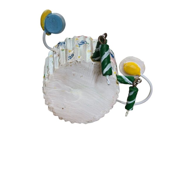 WMG Anthropomorphic Shelf Sitters Birthday Party Cupcake 2006 Figurine Vintage - Picture 7 of 16